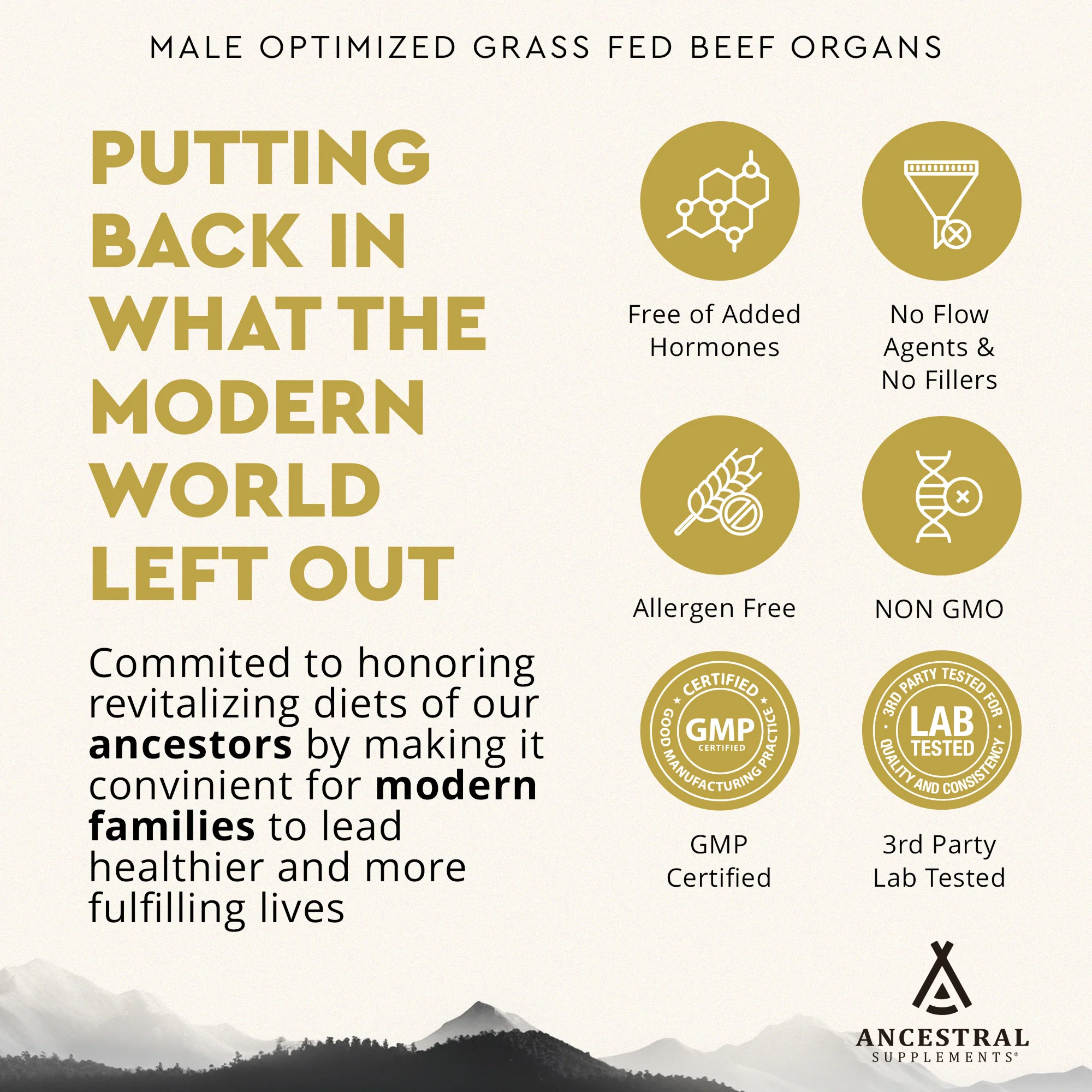 MOFO: Male Optimization Formula with Grass Fed Beef Organs 3-Pack - Image 6